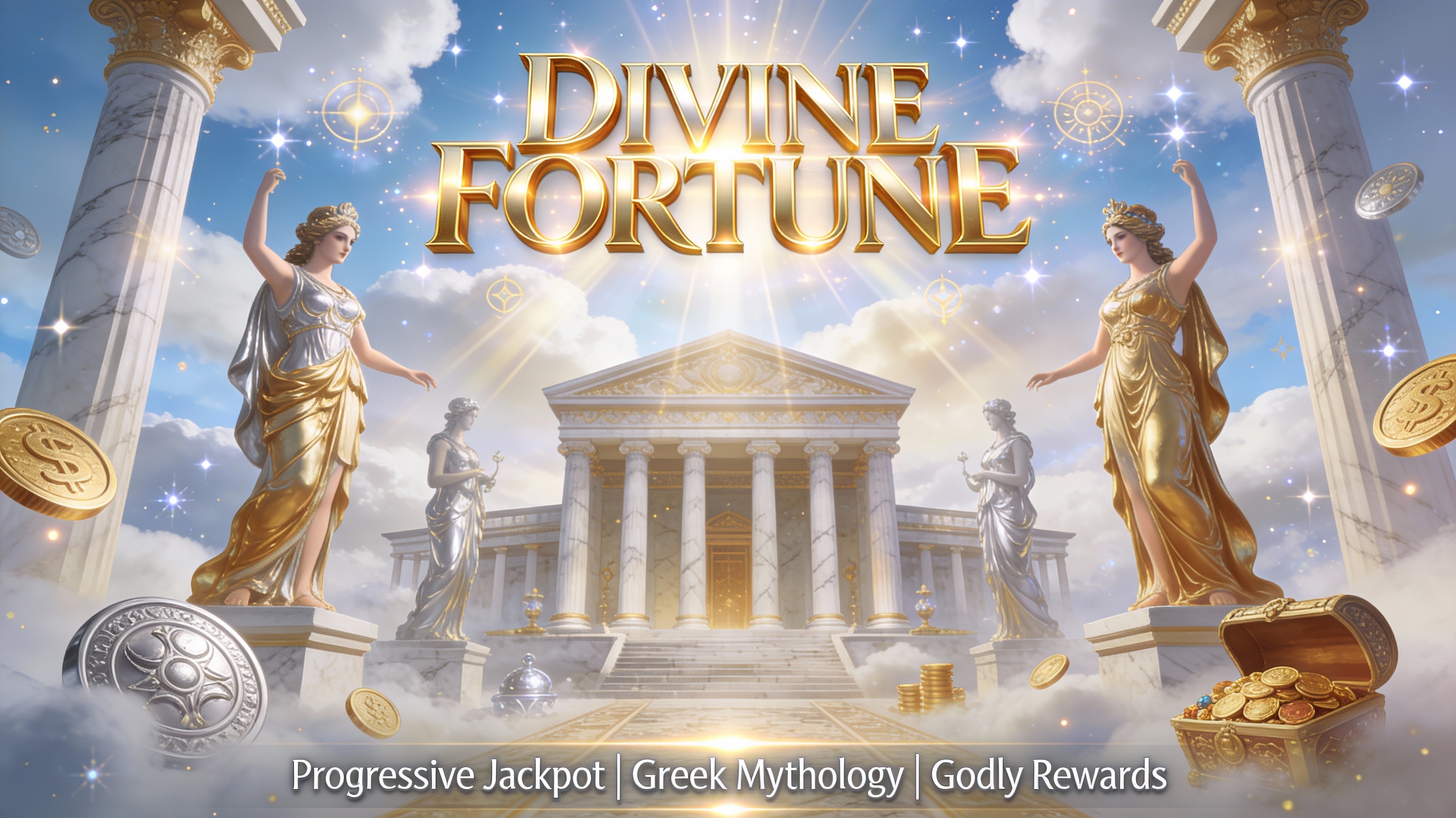 Divine Fortune - jackpot Pelican Kasyno